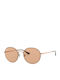 Ray Ban x Team Wang Sunglasses with Rose Gold Plastic Frame and Brown Lens RB3612 903593