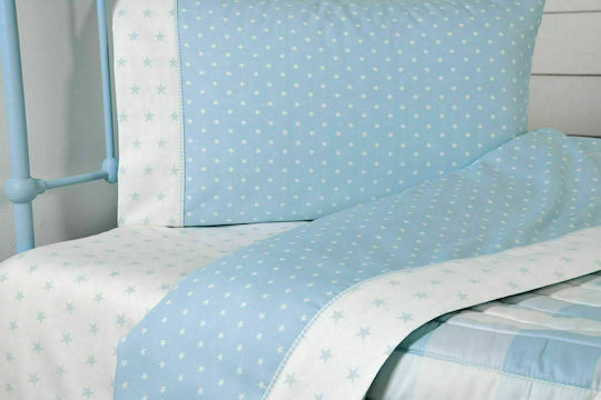 Down Town Home Kids Duvet Cover Single Blue