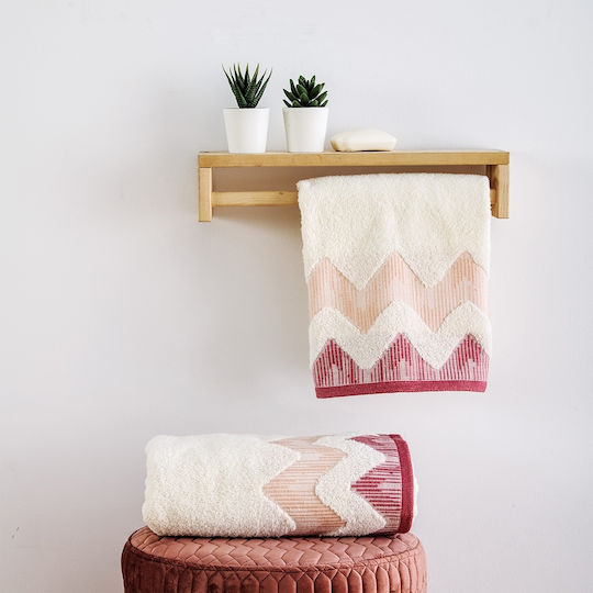 SB Home Πετσέτα Χεριών Manon 30x50εκ. Dusty Pink