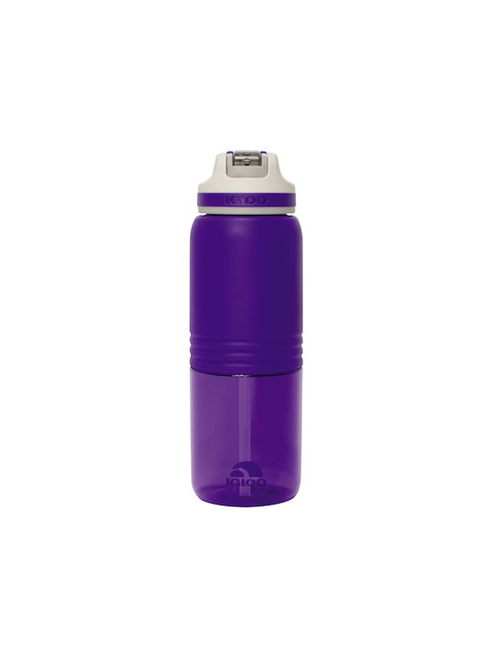 Igloo Swift Straw Πλαστικό Παγούρι 1065ml Μωβ