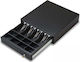 410D & RJ Cash Drawer with 8 Coin Slots and 4 Slots for Bills 40.5x41.5x10cm