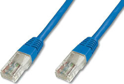 Powertech CAB-N140 U/UTP Cat.6e Καλώδιο Ethernet 0.3m Μπλε