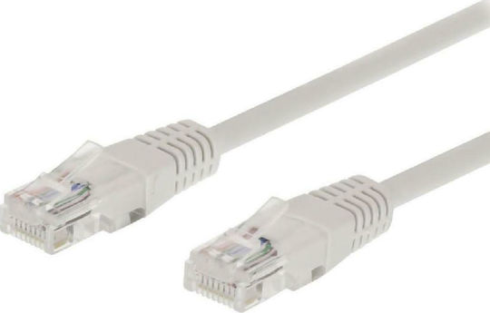 Powertech U/UTP Cat.6e (High Speed) Καλώδιο Δικτύου Ethernet 0.3m Γκρι