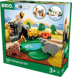 Brio Toys Safari Adventure Set with Train for 3++ Years