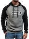 Sweatshirt mit Kapuze Dark Grey Melange