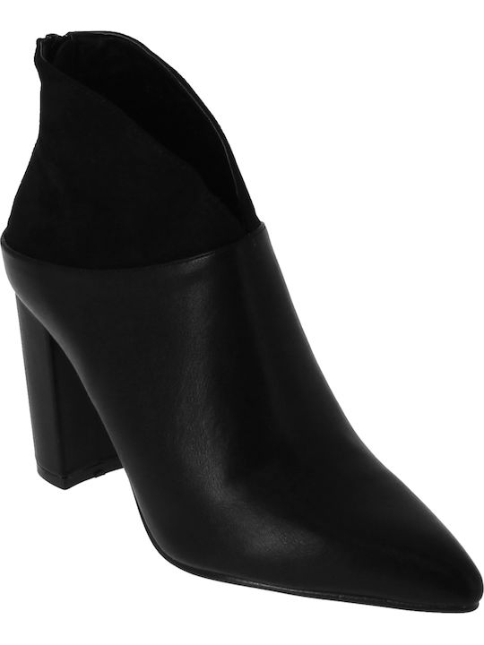 IQ Shoes 18.104.Q1AX5610 Women's Ankle Boots with High Heel Black