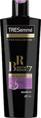 TRESemme Biotin+ 7 Repair Shampoos Reconstruction/Nourishment for Damaged Hair 400ml