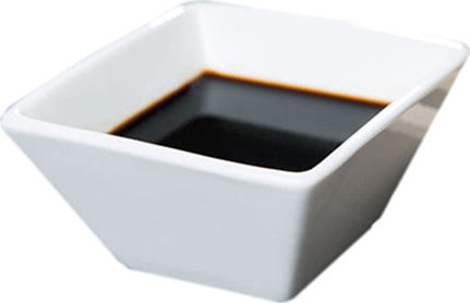 Homestyle Serving Bowl Square made of Porcelain White 13.6x13.6cm 6pcs