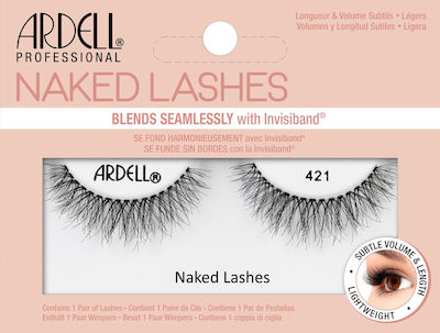 Ardell Naked False Eyelashes in Black color 421 70476