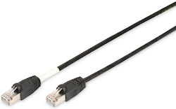 Digitus DK-1644-030/BL-OD S/FTP Cat.6 Cablu Ethernet 3m Negru Digitus DK-1644-030/BL-OD S/FTP Cat.6 Cablu Ethernet 3m Negru