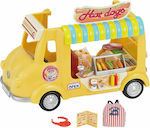 Epoch Toys Miniature Toy Hot Dog Van Sylvanian Families for 3+ Years 18cm. (Various Designs/Assortments of Designs) 1pc