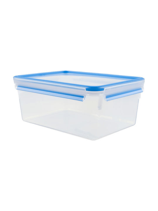 Tefal Clip & Close Lunch Box Plastic Μπλε Suitable for for Lid for Microwave Oven 3700ml 1pcs