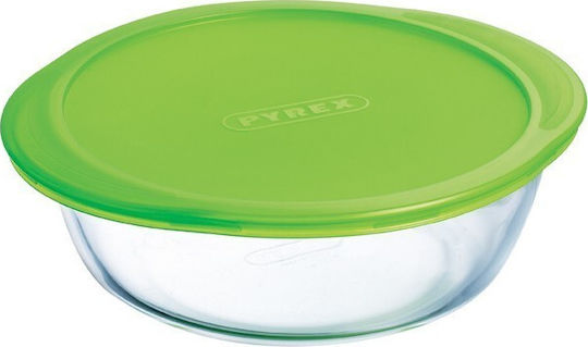 Pyrex Lunchbox Glas Green Geeignet für die Mikrowelle 1200ml 1Stück