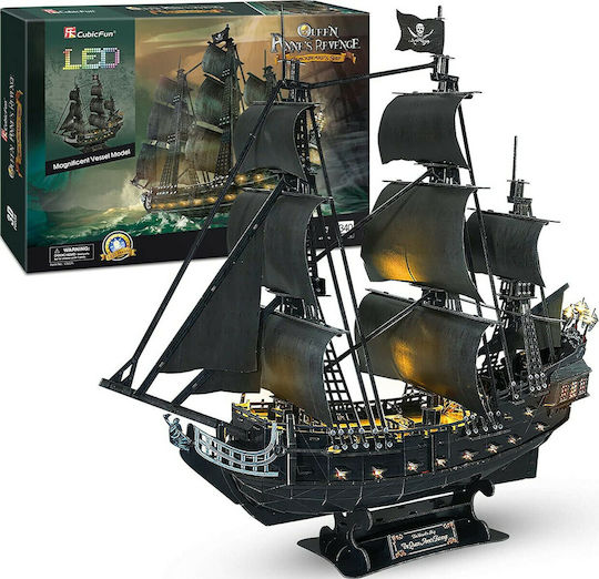 Queen Anne's Revenge 3D Puzzle 340 Pieces