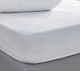 Palamaiki Single Waterproof Jersey Mattress Cover Fitted Jersey White 90x200cm