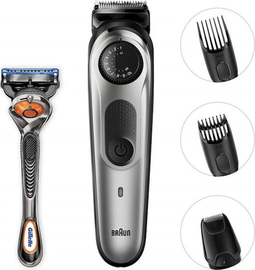 Braun Set Rechargeable Hair Clipper Black/Silver BT5060