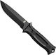 Gerber Strongarm Serrated Μαχαίρι Επιβίωσης Μαύρο σε Θήκη