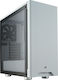 Corsair Carbide 275R Tempered Glass Gaming Midi Tower Computer Case with Window Panel White