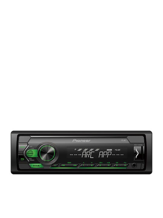 Pioneer MVH-S120UB 1-DIN Car Stereo – Red Lights, USB, Android Compatible