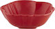 Bordallo Pinheiro Tomato Servierschüssel Rund Keramik Rot mit Durchmesser 12.5cm