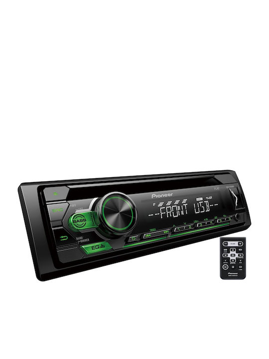 Pioneer Car Audio System 1DIN (USB/CD) with Detachable Panel