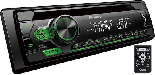 Pioneer DEH-S121UBG Car Radio (1 DIN) (USB/CD)