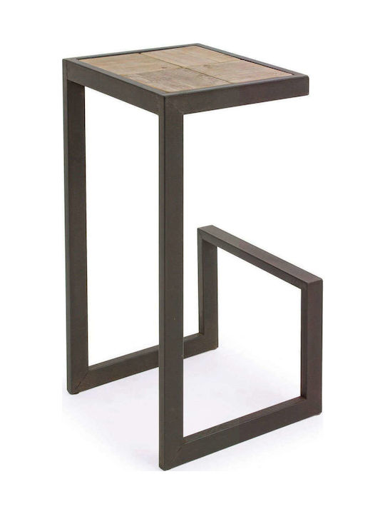 Scaune Bar Metal Negru 36x32x70buc