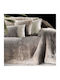 Armchair Throw Crusty Mink 130x170 Cm + Decorative Pillowcase 45x45 Cm Guy Laroche