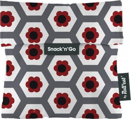 Rolleat Snack 'n' Go Mosaic School Food Case Multicolour