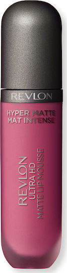 Revlon Ultra HD Matte Lip Mousse Υγρό Κραγιόν Matte 800 Dusty Rose 5.9ml