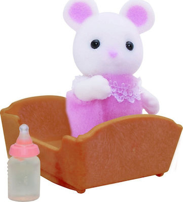 Epoch Toys Παιχνίδι Μινιατούρα Sylvanian Families White Mouse Baby για 3+ Ετών