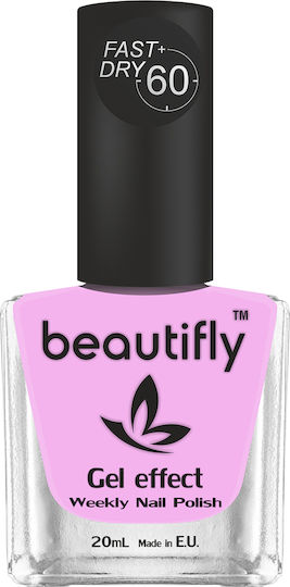 Beautifly Glossy Long Lasting Quick Dry Nail Polish 05 Girly Dream 20ml