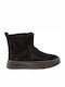Classic Boom Suede Γυναικεία Μποτάκια Μαύρα