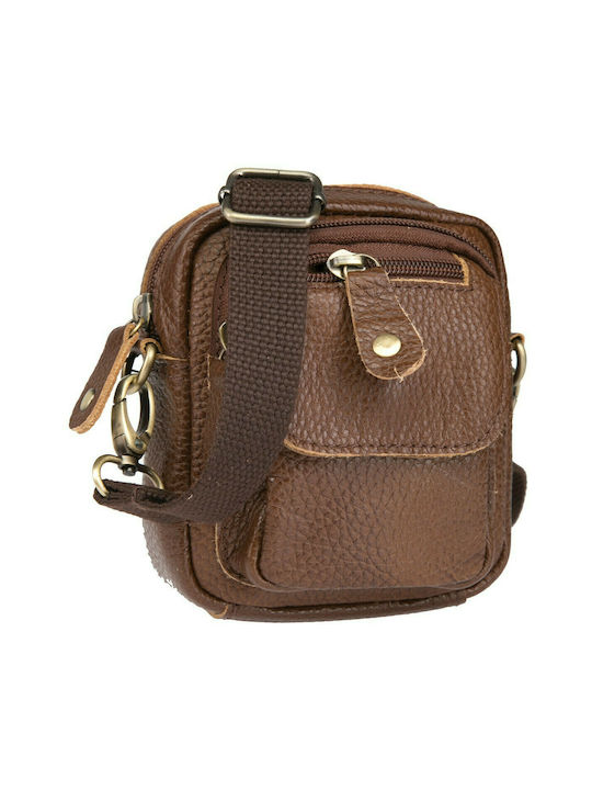 HERREN LEDER BRAUN TASCHE 3127 VSTORE