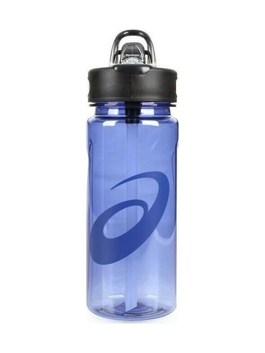 ASICS Sportiv Sticlă de apă Plastic 600ml Albastru