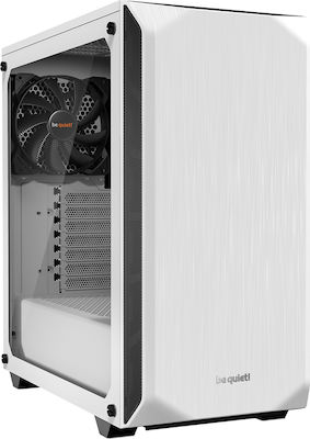 Be Quiet Pure Base 500 Midi Tower Computer Case with Window Panel White