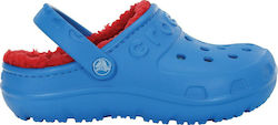 Crocs Ανατομικές Παιδικές Παντόφλες για Αγόρι Μπλε