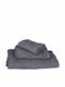 Le Blanc Πετσέτα Σώματος Πεννιέ 75x145εκ. Grey Βάρους 500gr/m²