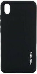 Motomo Tough Armor Plastic Back Cover Durable Black (Redmi 7A)