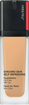 Shiseido Synchro Skin Self-Refreshing Foundation SPF30 350 Maple 30ml