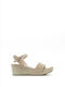 Damen Leder Plateauschuhe KHRIO - 16841901429 SAND