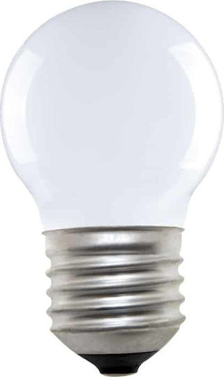 Universe Λάμπα LED 4W 73mm για Ντουί E27 και Σχήμα G45 Θερμό Λευκό 470lm Dimmable
