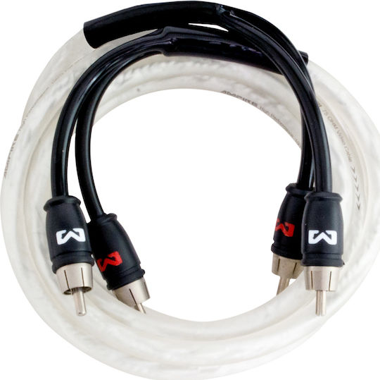 Ampire Cable RCA male - RCA female 5.50m XA550
