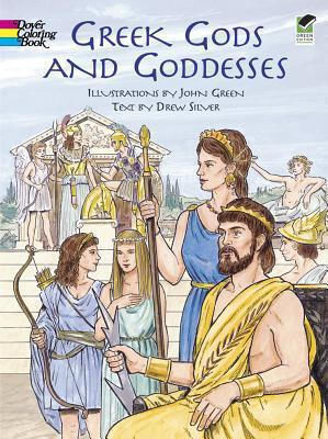 Colouring Book GREEK GODS AND GODDESSES (COLOURING BOOK) PB