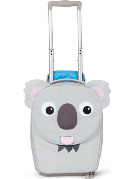 Affenzahn Koala Kids Cabin Fabric Suitcase Gray with 2 Wheels Height 40.6cm