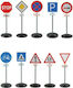 Pilsan Role Play Toy Set of Traffic Signs for 3+ Years Old 85 cm.