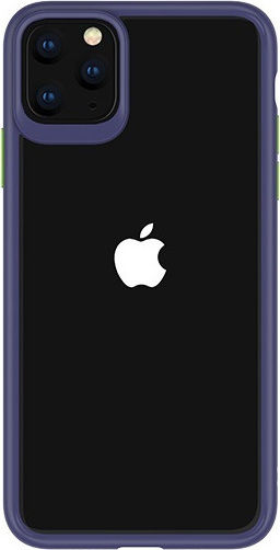 Usams Janz Back Cover Σιλικόνης Μπλε (iPhone 11 Pro Max)
