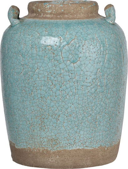 Artekko Vase Keramik ART-1342 Türkis Φ27,5xH35,5cm