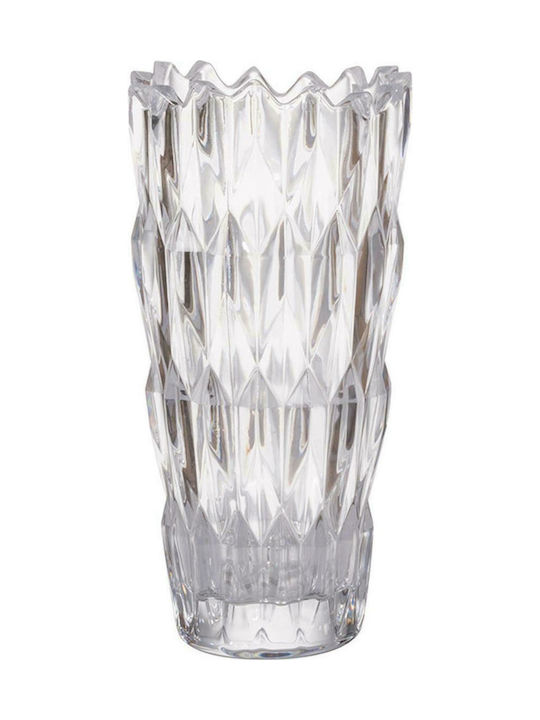 Artekko Decorative Vase Transparent 12x12x24cm