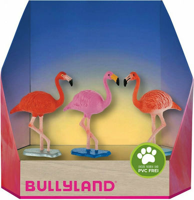 Bullyland Miniature Toy Flamingo 7cm. (Various Designs/Assortments of Designs) 1pc